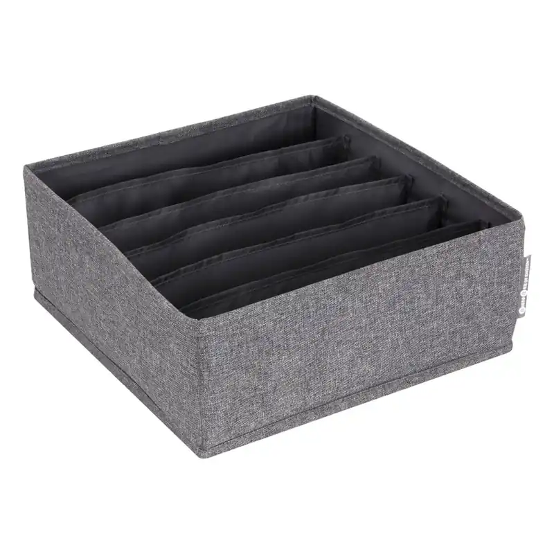 Wysoka jakość Szary organizer do szuflady z przegródkami Bigso Box of Sweden Drawer, 29x11 cm Bonami