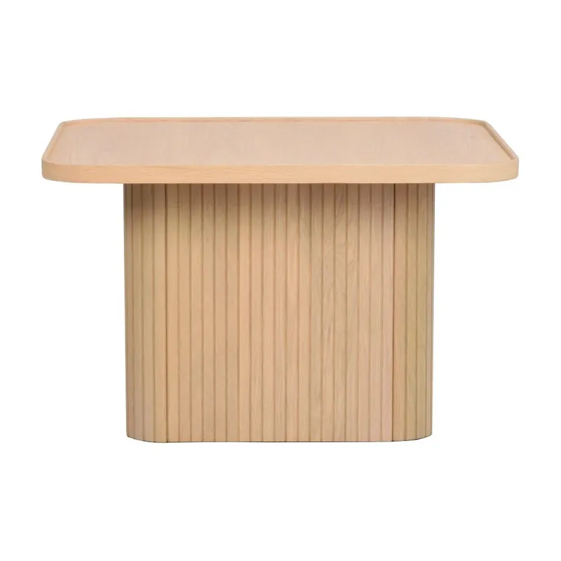 Naturalny stolik z drewna dębowego Rowico Sullivan, 60x60 cm Bonami Kup online