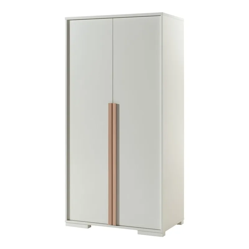 Wybór klientów Szafa dziecięca biała 99x195 cm London - Vipack Bonami