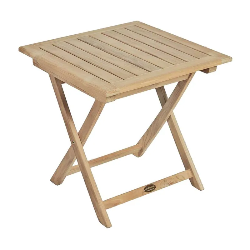 Sprawdź teraz Stół ogrodowy z litego drewna tekowego 50x50 cm Solo – Garden Pleasure Bonami