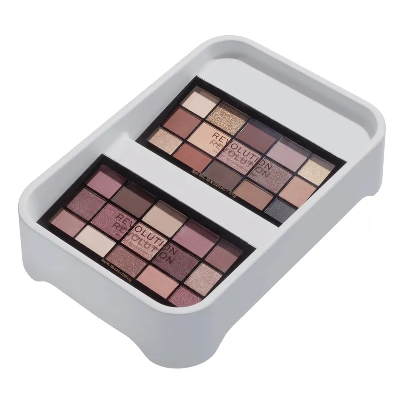 Hit cenowy Szary organizer na kosmetyki iDesign Eco Bin, 28,12x19,23 cm Bonami