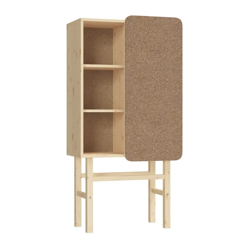 Oferta Regał z drewna sosnowego z tablicą Karup Design Slide Bonami