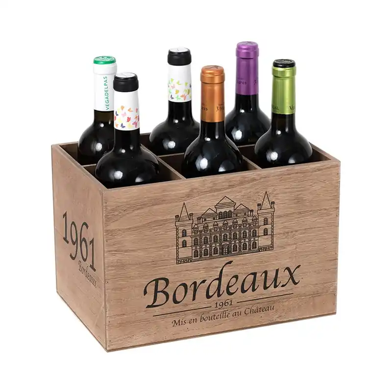 Obniżka ceny Drewniany stojak na wino Balvi Bordeaux Bonami