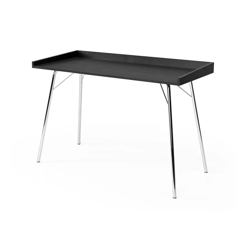 Nowy Czarne biurko Woodman Rayburn, 115x52 cm Bonami