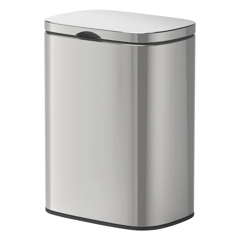Kosz na śmieci ze stali nierdzewnej w kolorze srebra Wenko Sare Bonami Oferta