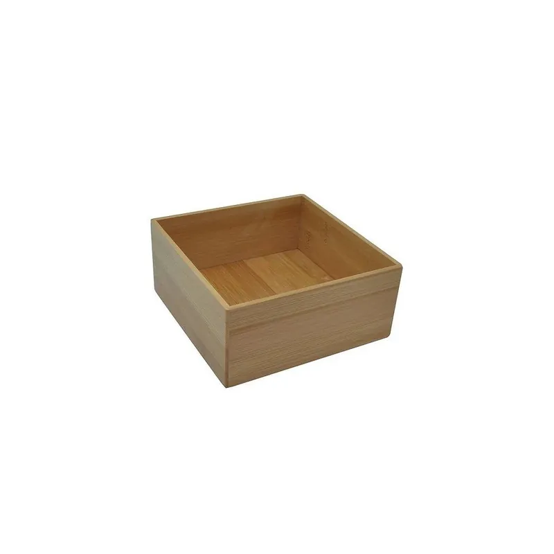 Popularny Bambusowy pojemnik, 15x15 cm Bonami