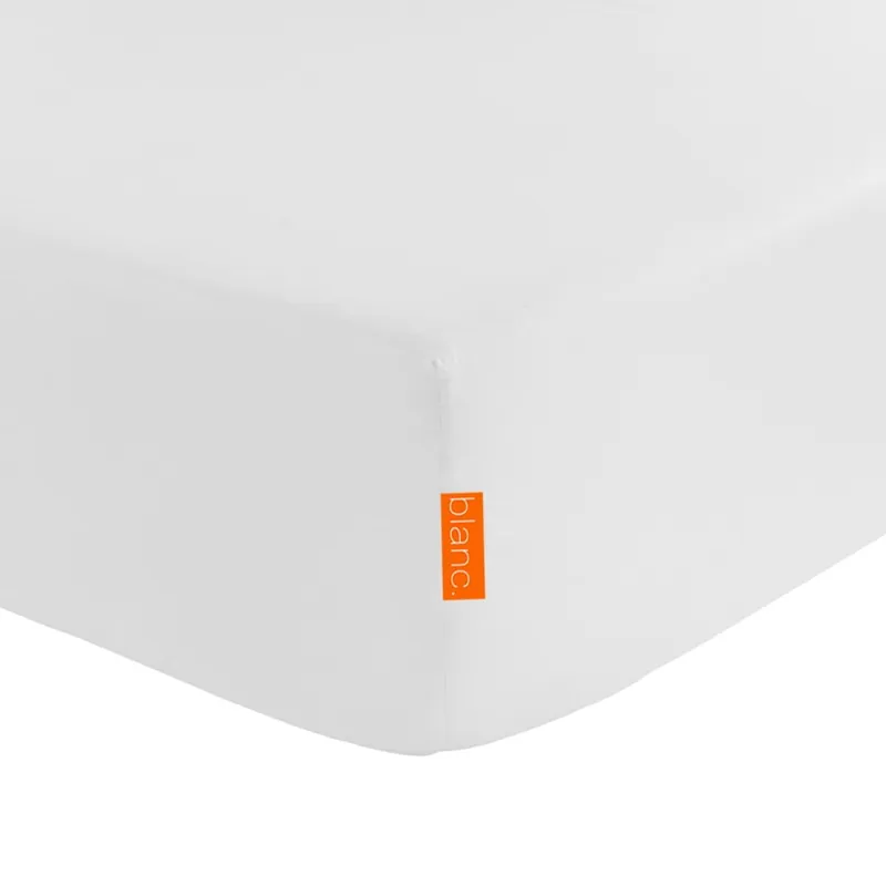 Prześcieradło elastyczne Blanc Basic White, 90x200 cm Bonami Cena promocyjna