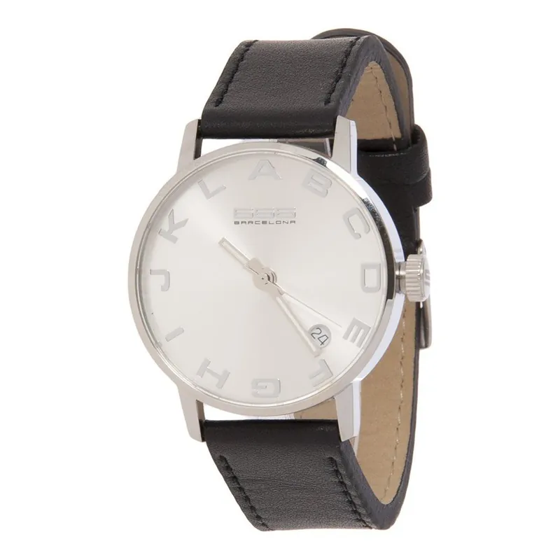 Damski zegarek Alphabet Lady Leather Black Bonami Nowy
