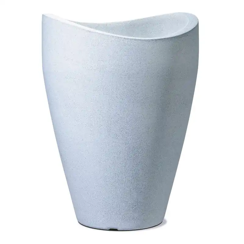 Premium Donica ogrodowa Granit 67x50 cm, biała Bonami