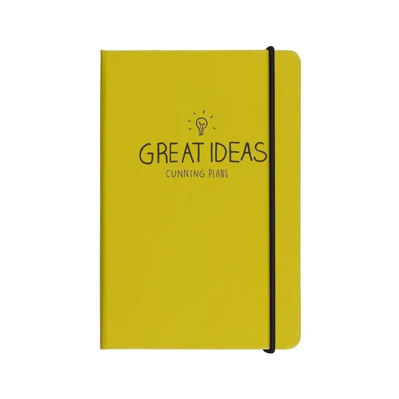 Notes A6 Happy Jackson Great Ideas Yellow Bonami Szybka dostawa