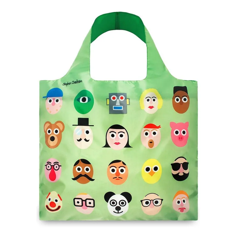 Torba na zakupy LOQI Faces Bonami Popularny