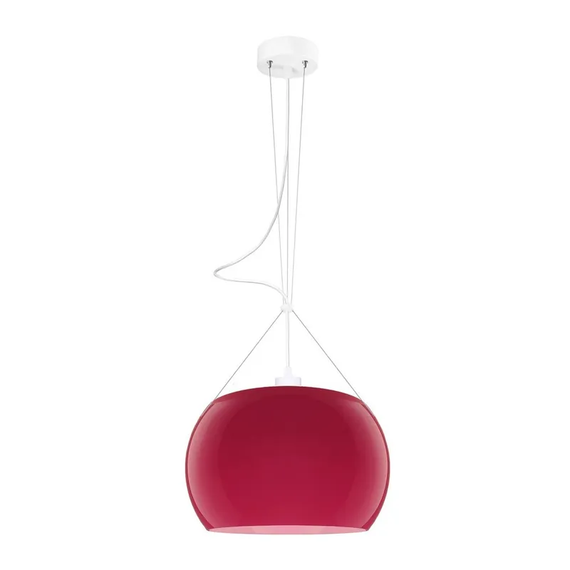 Najlepsza cena Lampa MOMO, fuchsia/white Bonami