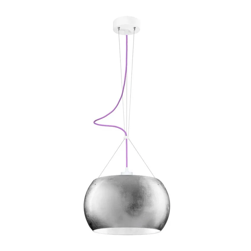 Sprawdź teraz Lampa MOMO, silver/violet Bonami
