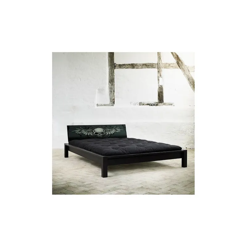Łóżko Karup Tami Black Rock Black/Black Scull Bonami Hit sprzedaży