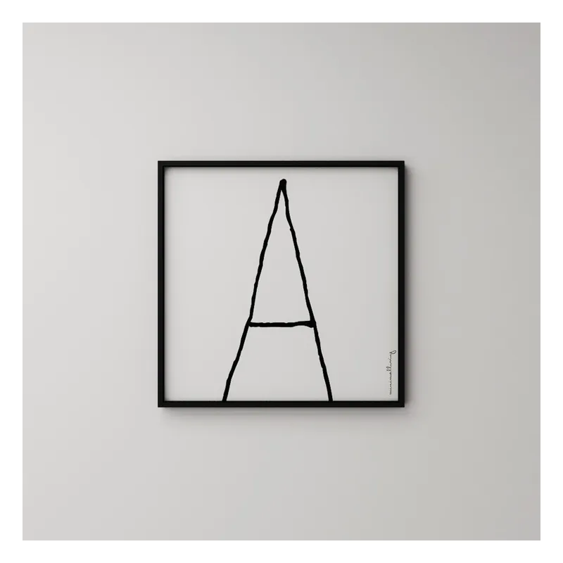 Plakat Litera A, 50x50 cm Bonami Cena promocyjna