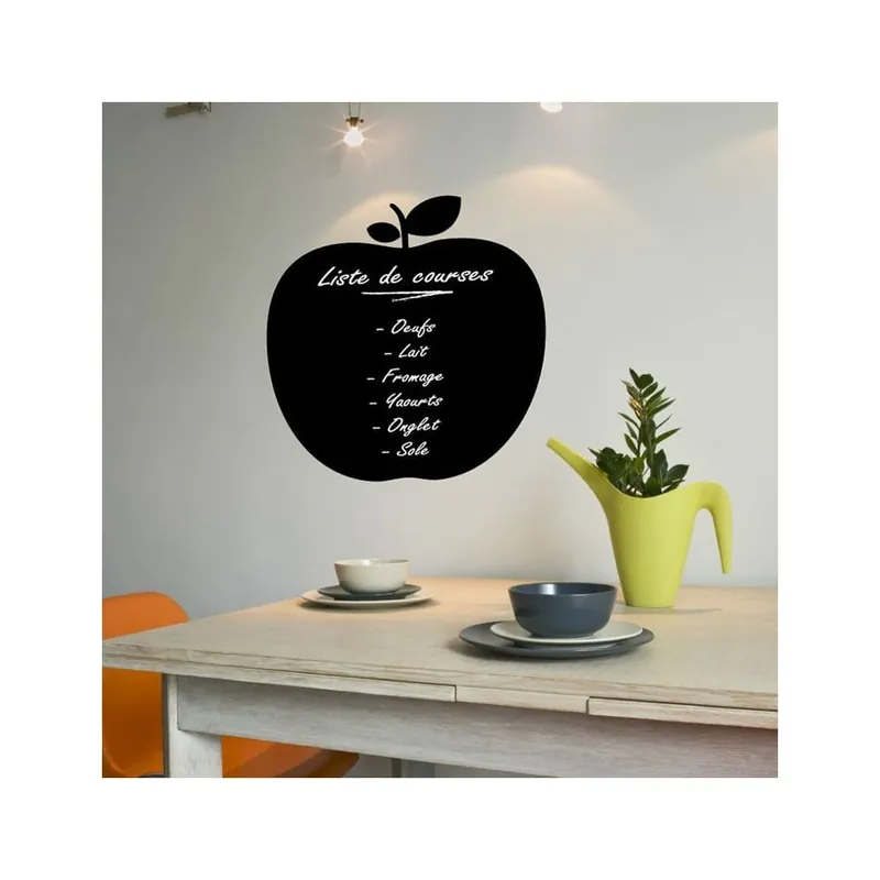 Tablica samoprzylepna z kredowym mazakiem Ambiance Apple Blackboard Bonami Oferta