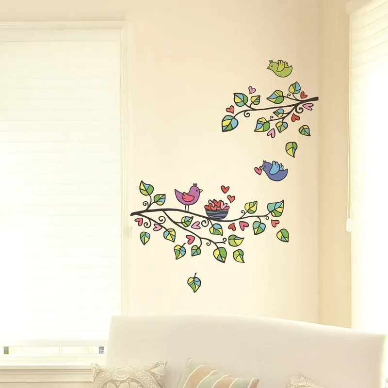 Zestaw naklejek Fanastick Birds And Hearts Bonami Kup online