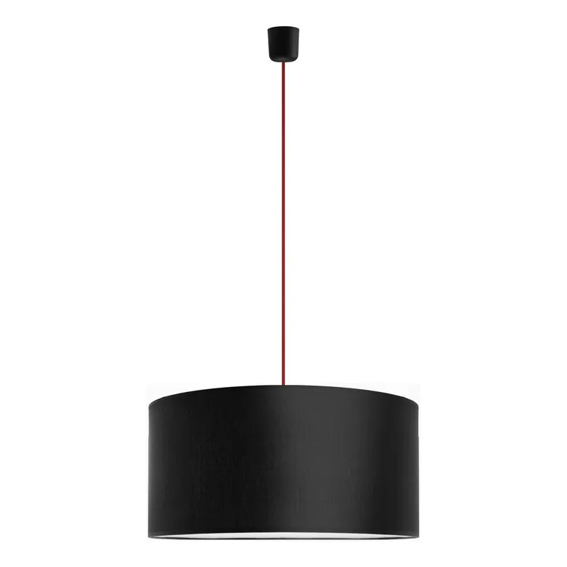 Dodaj do koszyka Lampa wisząca Tres XL, czerwona/czarna Bonami