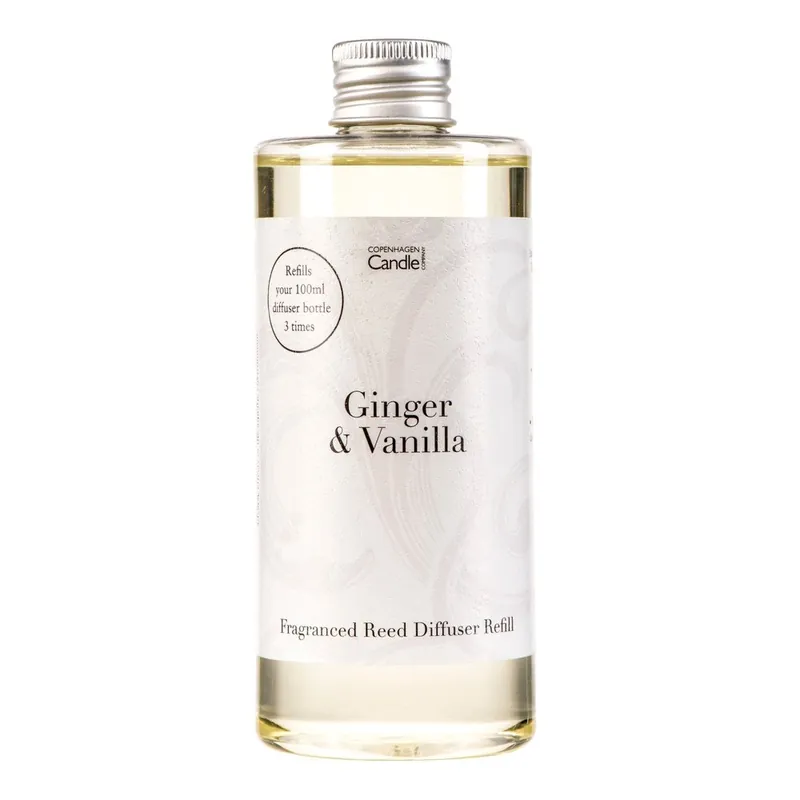 Zapas do dyfuzora o zapachu pierników i wanilii Copenhagen Candles Ginger & Vanilla Home Collection, 300 ml Bonami Popularny