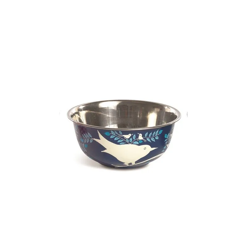 Nowość Miska Eva Hand Painted Bowl, ciemnoniebieska Bonami