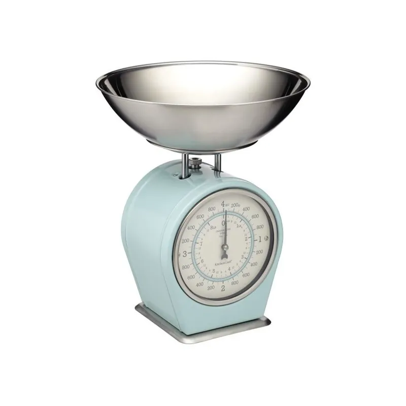 Oferta czasowa Niebieska waga kuchenna Kitchen Craft Living Nostalgia, nośność 4 kg Bonami