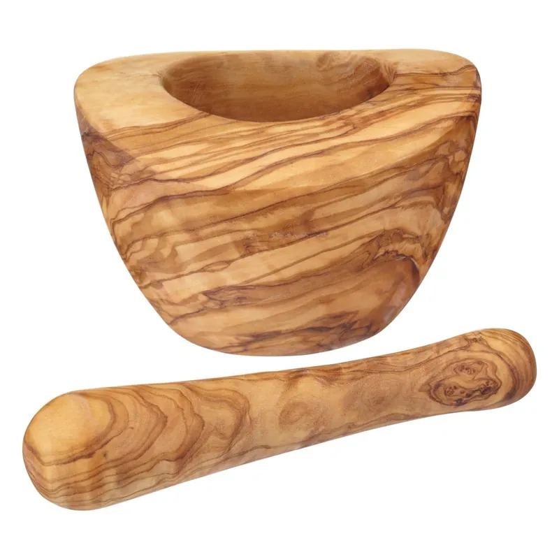 Dodaj do koszyka Moździerz z drewna oliwnego Kitchen Craft Italian Bonami