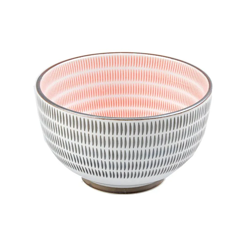 Hit sprzedaży Porcelanowa miska Pink Stripes, 12.8 cm Bonami
