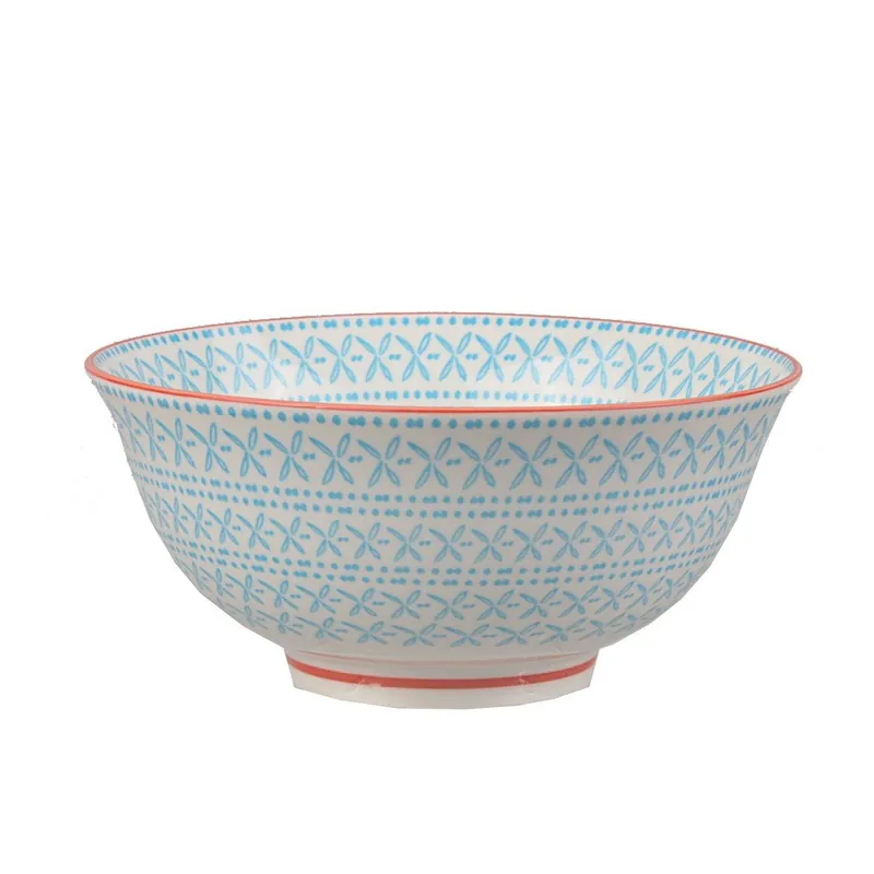 Nowość Porcelanowa miska Animal Colored Blue/Red, 15.5 cm Bonami