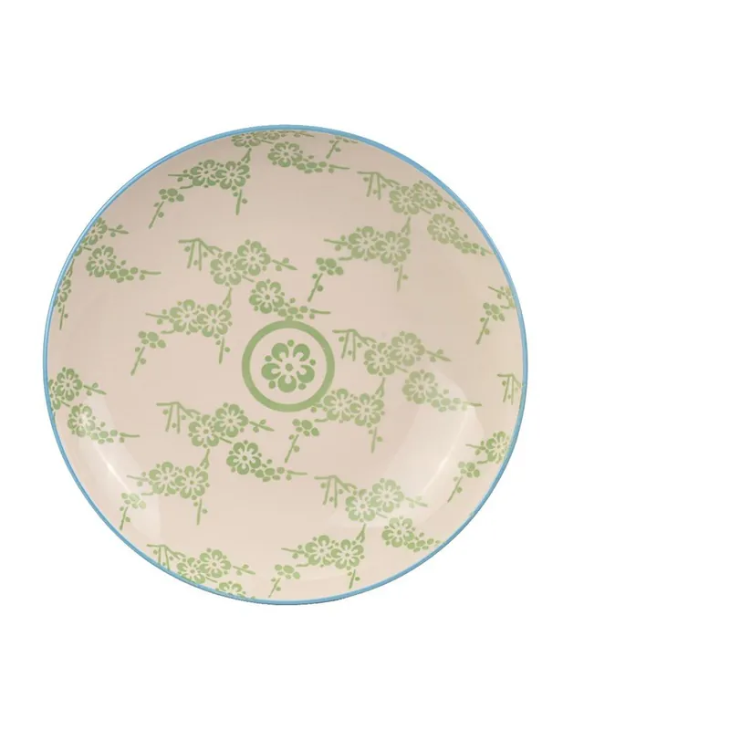 Nowy Talerz porcelanowy Animal Colored Blue/Green, 25.7 cm Bonami