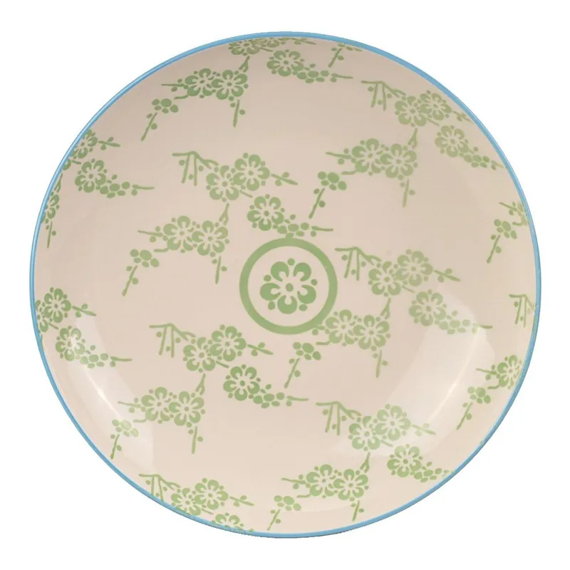 Talerz porcelanowy Animal Colored Blue/Green, 21.5 cm Bonami Hit sprzedaży