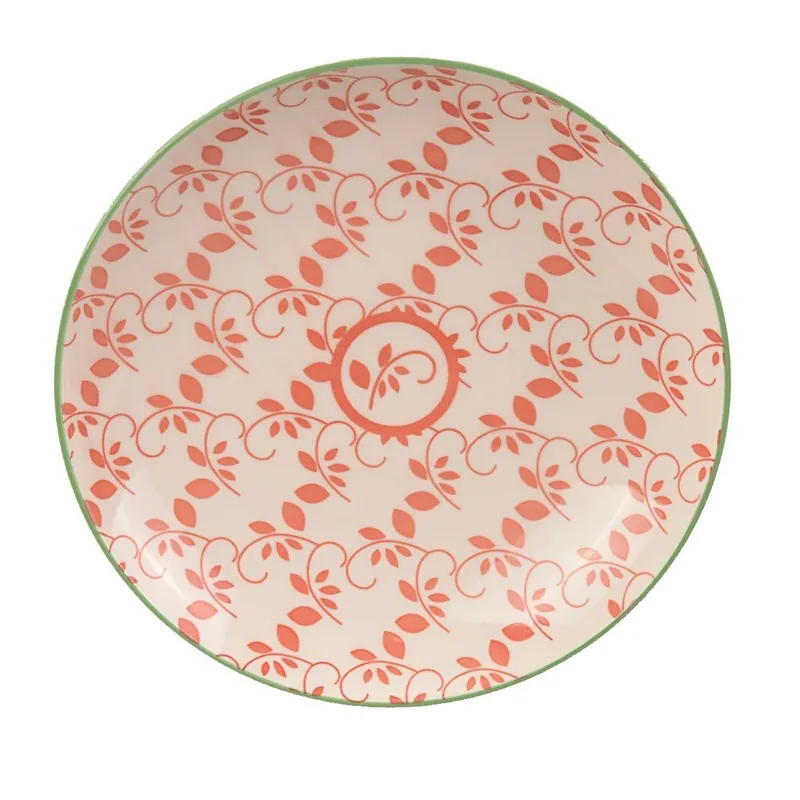 Ograniczona ilość Talerz porcelanowy Animal Colored Green/Red, 21.5 cm Bonami