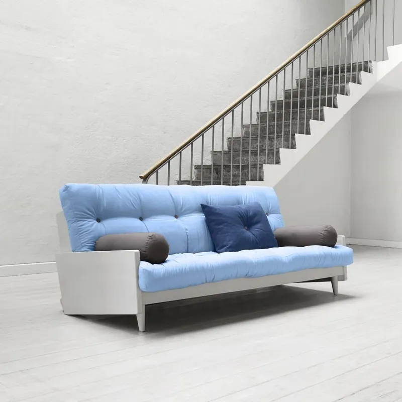 Bestseller Sofa rozkładana Karup Indie Cool Gray/Celeste/Gris Bonami