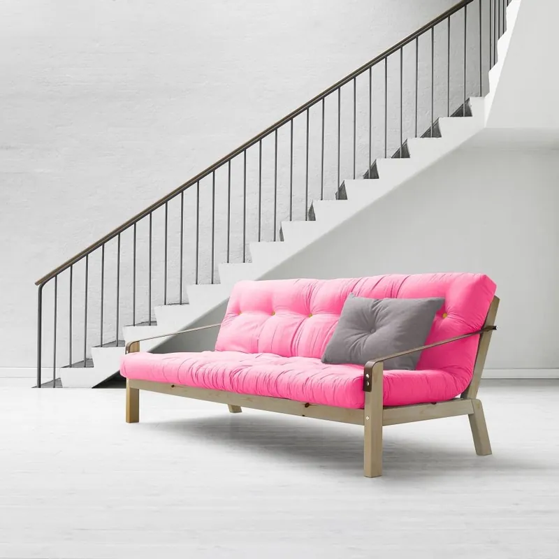 Do wyczerpania zapasów Sofa rozkładana Karup Poetry Clear Iacquered/Magenta/Amarillo Bonami