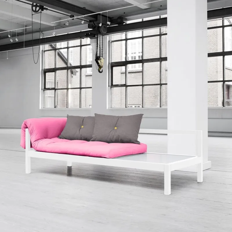 Sofa wielofunkcyjna Karup Soul Cool Gray/Magenta/Amarillo Bonami Hit cenowy