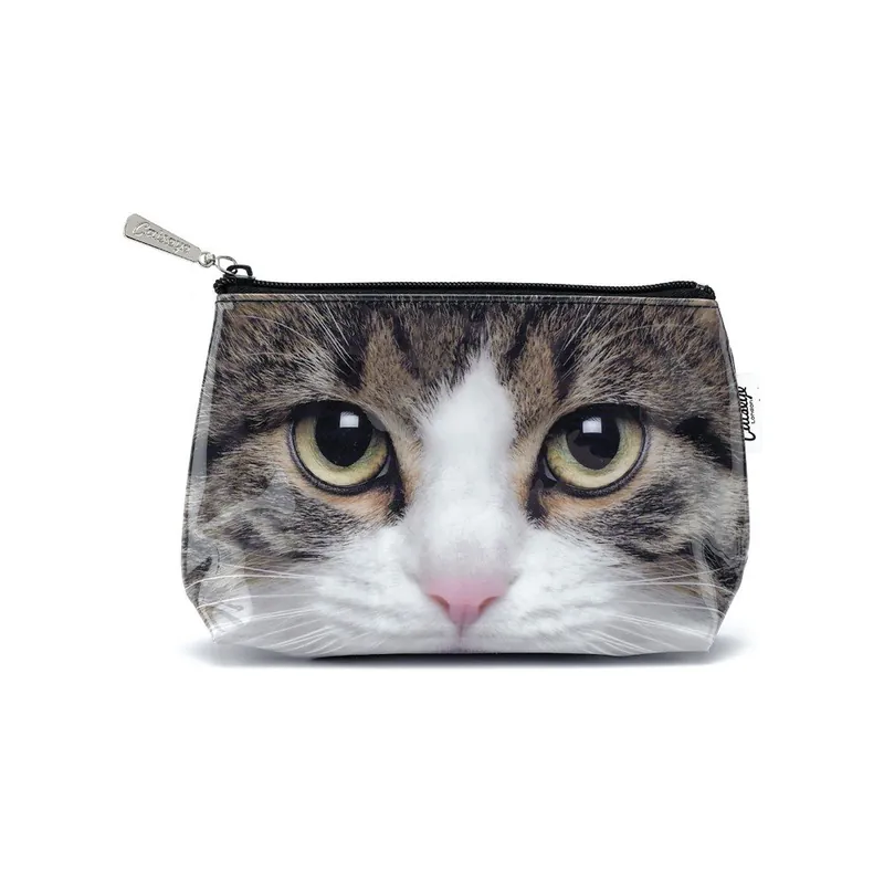 Wysoka jakość Mała kosmetyczka Tabby Cat Bonami