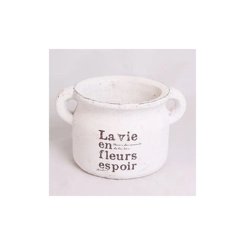 Ceramiczna doniczka Fleurs, 18,5 cm Bonami Szybka wysyłka