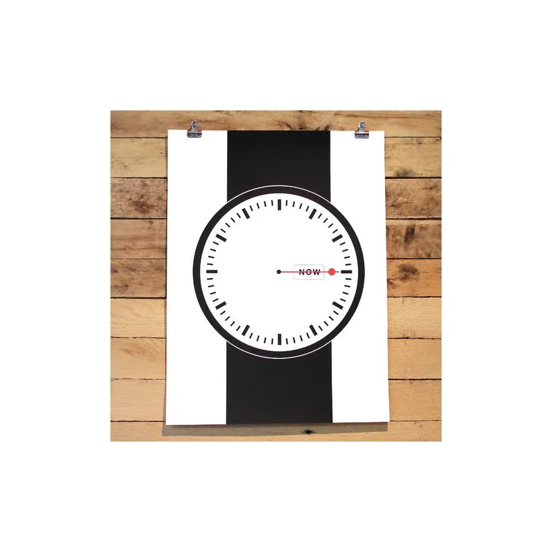 Plakat Time is now, 61x46 cm Bonami Wyjątkowa oferta
