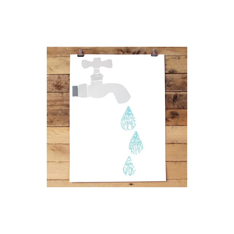 Plakat Creative Fuacet, 61x46 cm Bonami Wysoka jakość