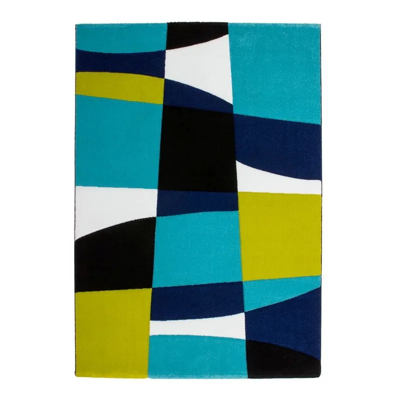 Premium Dywan Lifestyle 171 czarny/ niebieski, 80x150 cm Bonami