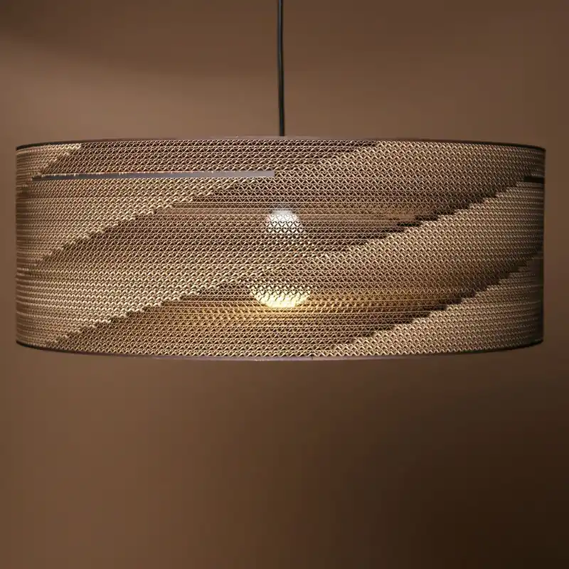 Kartonowy abażur Cylinder, 60 cm Bonami Zamów dziś