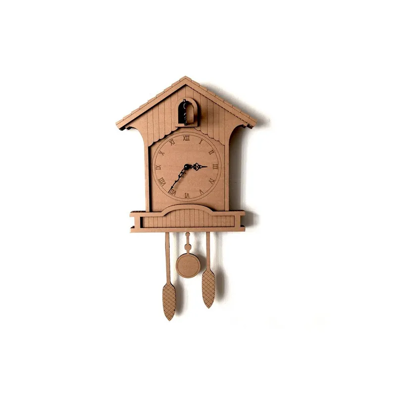 Nowość Kartonowy zegar Cuckoo clock Bonami
