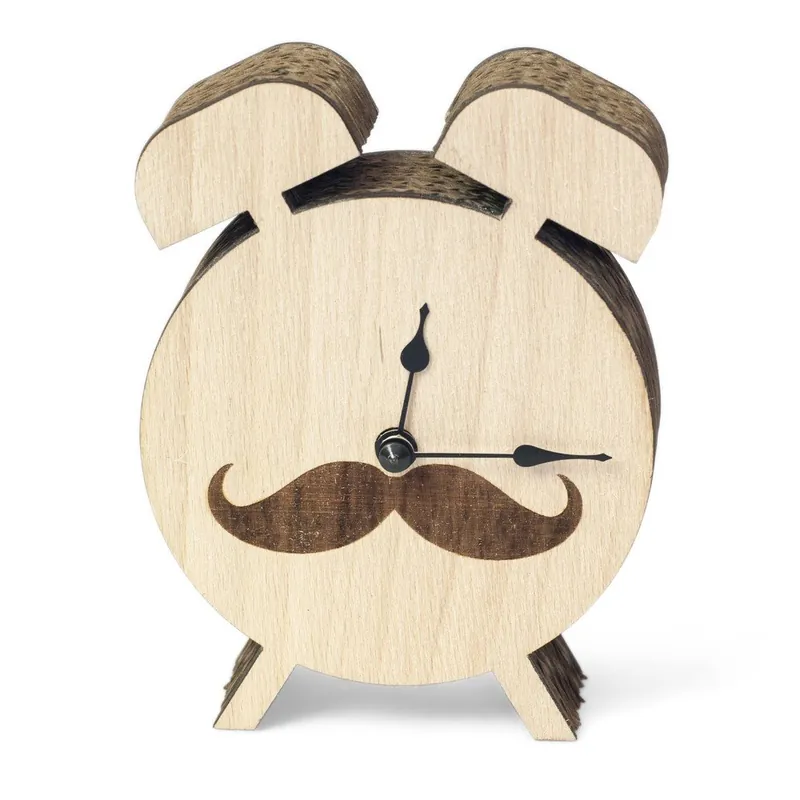 Kartonowy budzik mini Kartoons, movember Bonami Obniżka ceny