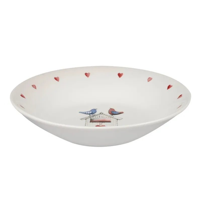 Premium Głęboki talerz Two Lovebirds, 20 cm Bonami
