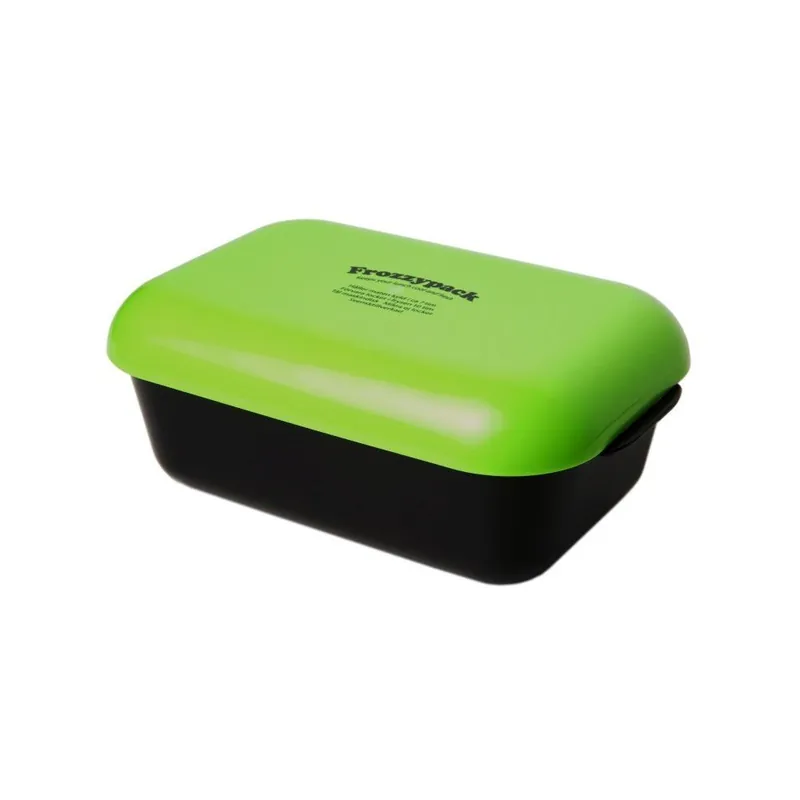 Bezpieczne zakupy Pojemnik z wkładem chłodzącym Frozzypack Original, black/green Bonami