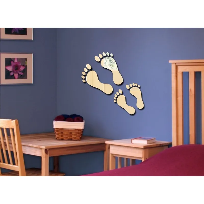 Lustro dekoracyjne Footprints Bonami Wybór klientów