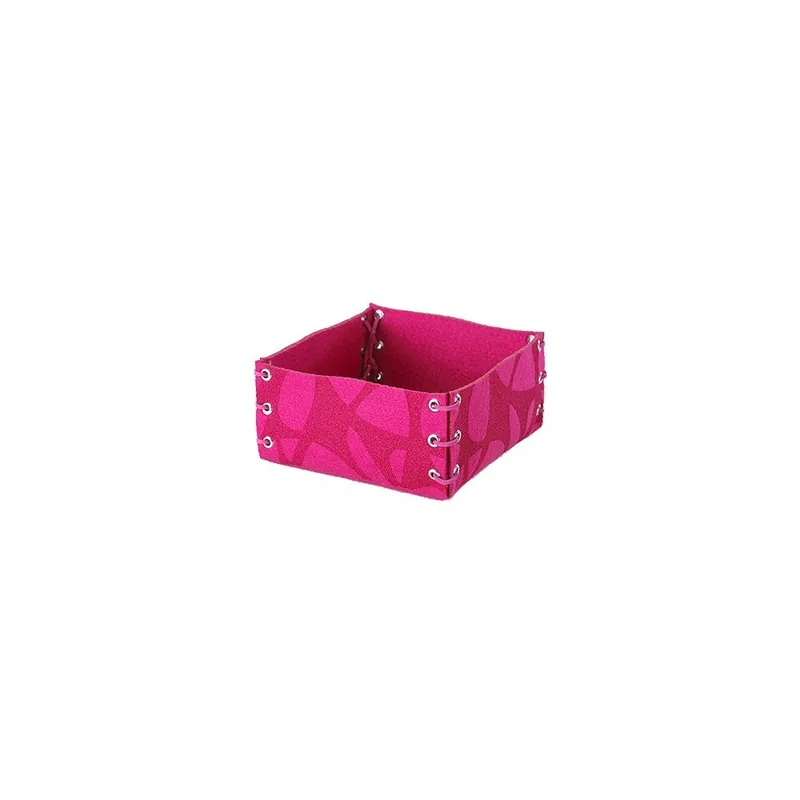 Do wyczerpania zapasów Filcowe pudełko, 25x10 cm, różowe Bonami