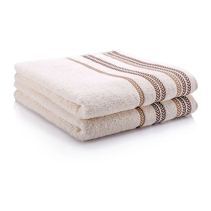 Bestseller Komplet dwóch ręczników Hugo 70x140 cm, cream Bonami