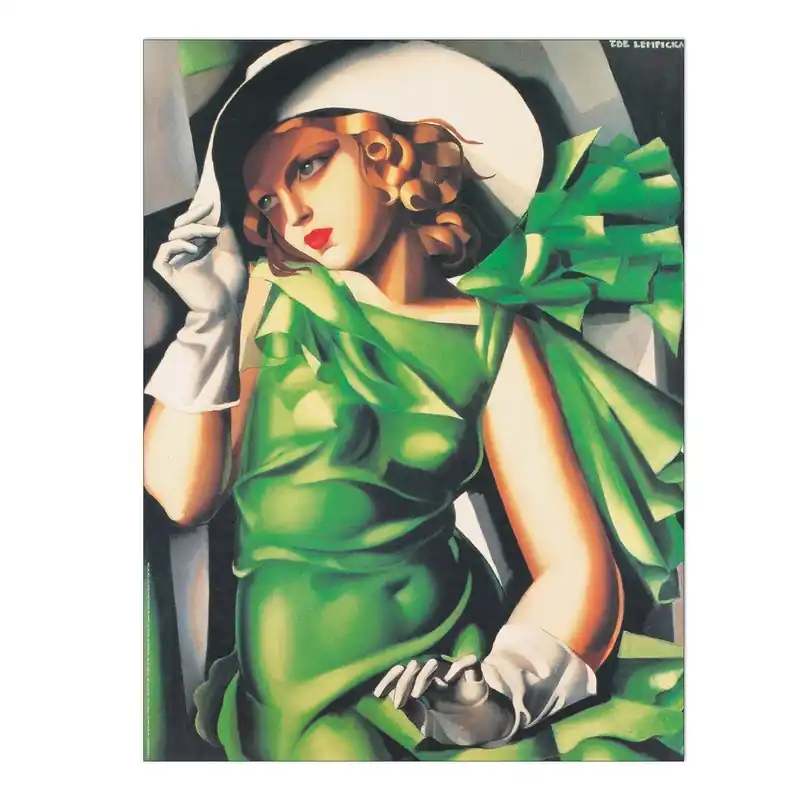 Tamara de Lempicka "Kobieta w zieleni‘ Bonami Wybór klientów