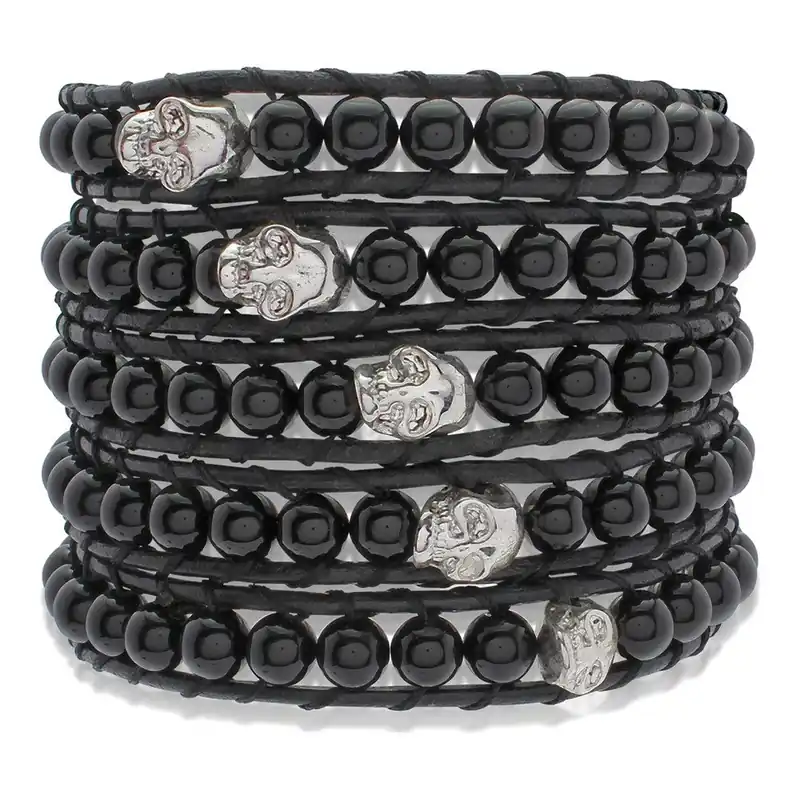 Bransoletka Black Skull Bonami Rabat