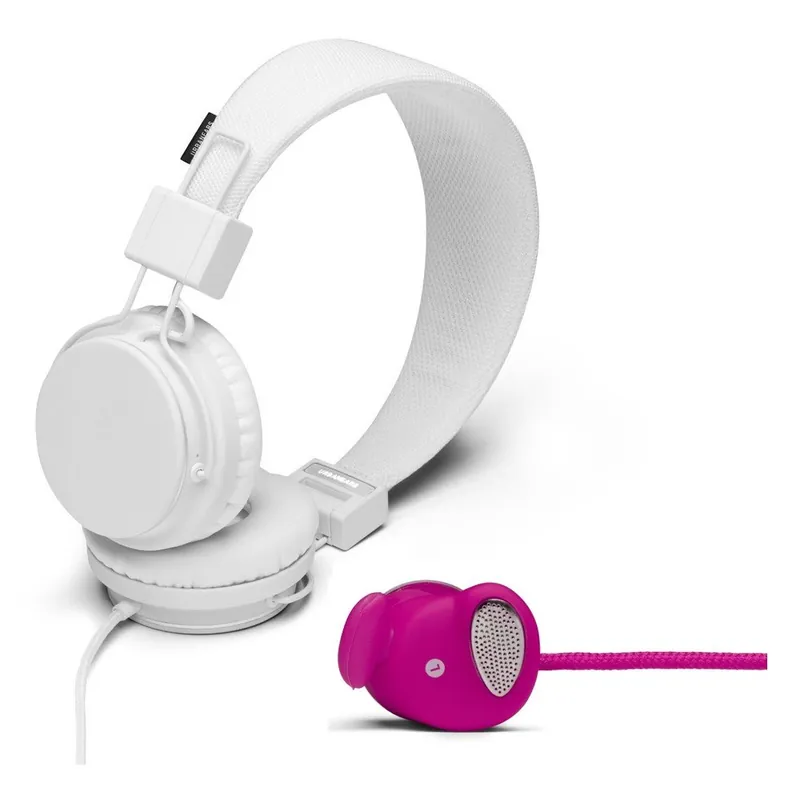 Słuchawki Plattan White + słuchawki Medis Raspberry GRATIS Bonami Kup online